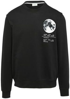 Sweatshirt - Warm - Met Print Op De Voorkant