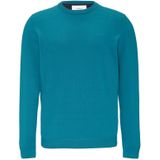 s.Oliver - Trui - Turquoise - Knitwear - Lange Mouw