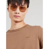 Gebreide Trui - Effen - Knitwear - Lange Mouw