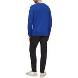 Trui - Mélange - Gebreide Trui - Raglanmouwen - Ronde Hals - Lange Mouw