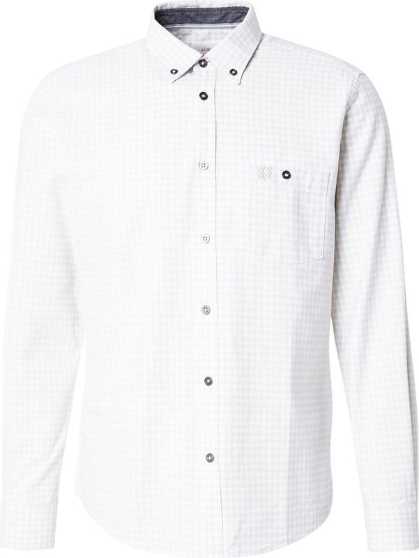 s.Oliver - Hemd - Geruit - Normale Pasvorm