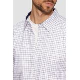 Overhemd - Geruit - Katoen - Regular Fit - Lange Mouw