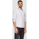 Overhemd - Geruit - Katoen - Regular Fit - Lange Mouw