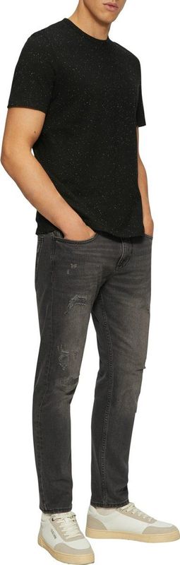 s Oliver - T-shirt 9999 GREY BLACK