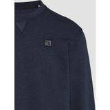 s.Oliver - Sweatshirt - Donkerblauw - Sweatstof - Ronde Hals, Lange Mouw