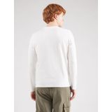 s.Oliver - Shirt - Wit - Jersey - Lange Mouw, Henley Hals