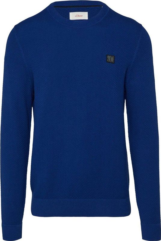 Gebreide Trui - Effen - Knitwear - Lange Mouw