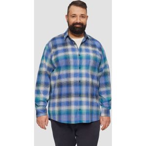 Shirt - Geruit Overhemd - Stretchkatoen - Regular Fit