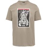 Shirt - Jersey - Ronde Hals - Motiefprint - Normale Pasvorm - Kwartmouw