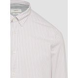 s.Oliver - Casual Overhemd - Paars - Katoen - Regular Fit