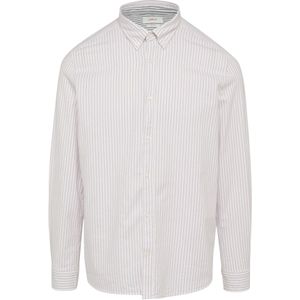 s.Oliver - Casual Overhemd - Paars - Katoen - Regular Fit