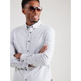 s.Oliver - Casual Overhemd - Donkerblauw - Lange Mouwen