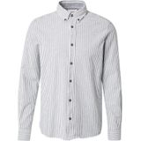 s.Oliver - Casual Overhemd - Donkerblauw - Lange Mouwen