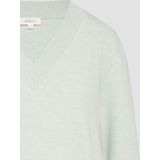 s.Oliver - Trui - Pastelgroen - Knitwear - V-hals