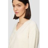 s.Oliver - Trui - CrÃ¨me - Knitwear - V-hals