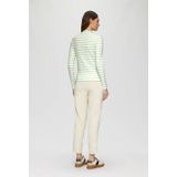 Bikini - Gestreept - Jersey - Opstaande Kraag - Lange Mouw