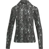 s Oliver - T-shirt - Vrouwen - 98A2 GREY BLACK