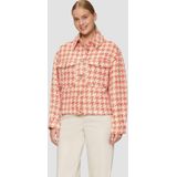 Boucléjas - Geruit - Tussenjas