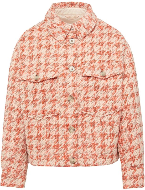 Boucléjas - Geruit - Tussenjas