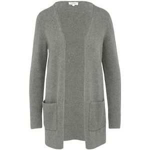 s.Oliver Strickjacke Lange Strickjacke mit Rippbündchen