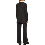 s.Oliver - Gebreid Vest - Zwart - Jersey - Glitterend