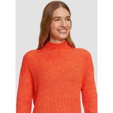 Jerseyjurk - Gebreid - Elegante Opstaande Kraag - Ontspannen Pasvorm