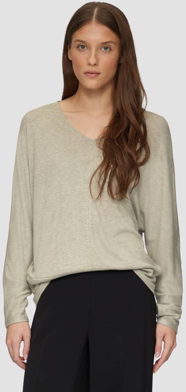 Bikini - Effen - Jersey - Normale Pasvorm - Lange Mouw