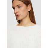 T-shirt - Effen - Jersey - Ronde Hals - Lange Mouw - Losse Pasvorm