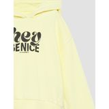 Sweater - Capuchon - Sweatstof - Tekst Print - Normale Pasvorm