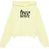 Sweater - Capuchon - Sweatstof - Tekst Print - Normale Pasvorm