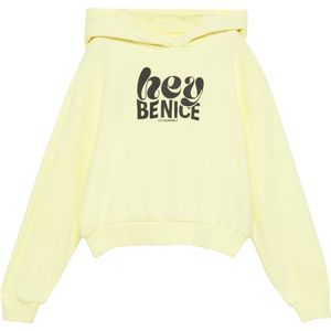 Sweater - Capuchon - Sweatstof - Tekst Print - Normale Pasvorm