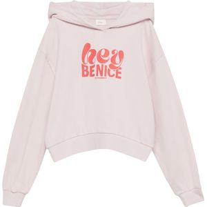 s.Oliver - Sweatshirt - Pink/Rood - Sweatstof - Capuchon