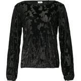 T-shirt - Semi-transparant - Fluwelen Longsleeve