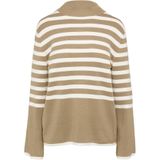 s.Oliver BLACK LABEL Trui  lichtbruin / wit