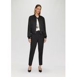 Binnenjas - Dames - Satijnen Blouson - Met Opstaande Kraag - Casual Stijl