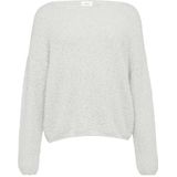 Gebreide Trui - Effen - Knitwear - Lange Mouw - Normale Pasvorm