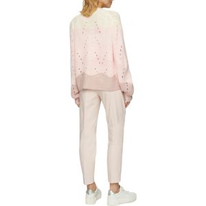s.Oliver BLACK LABEL Alpacamix-cardigan met kleurverloop, Parelmoertroze., M