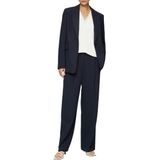 Ecru T-shirt - Satijnen V-hals - Halve Mouw - Zonder Zak