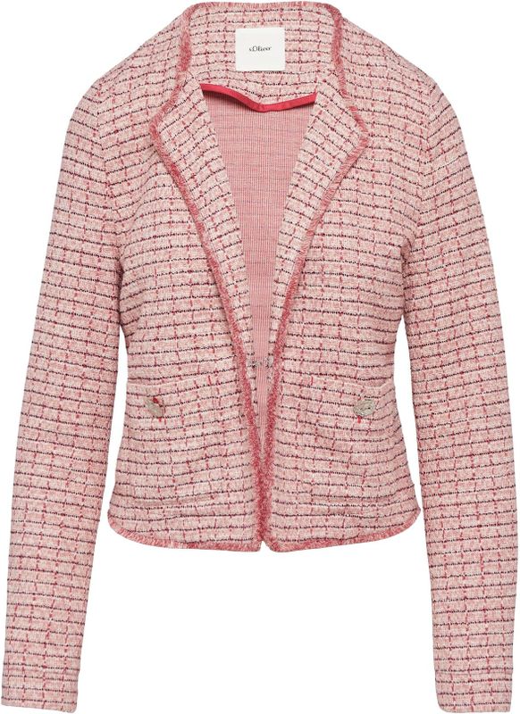 s.Oliver BLACK LABEL - Vest - Maat XS - Vrouwen - 45X3 LILAC/PINK - voering