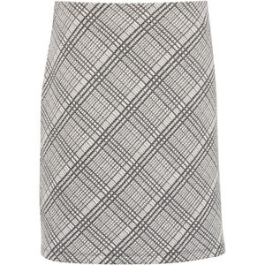 s.Oliver - Korte Rok - Ecru/Zwart