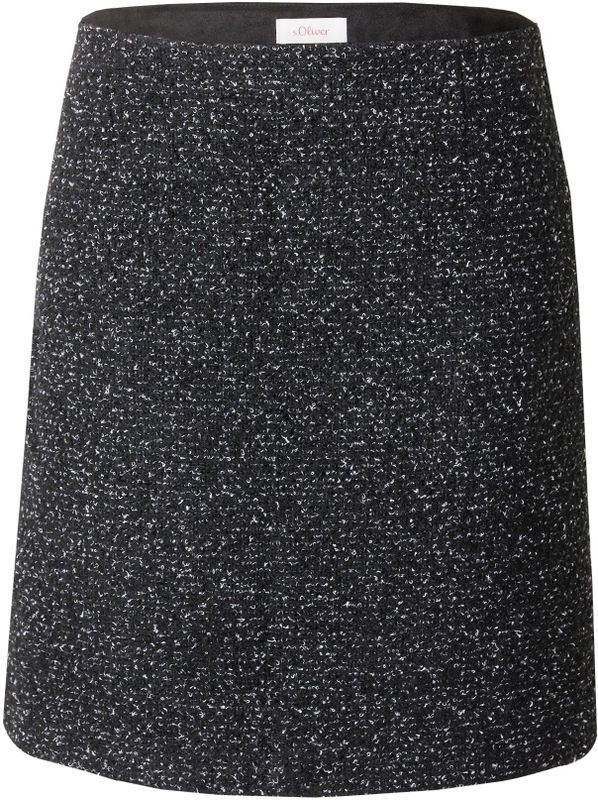 s.Oliver - Korte Rok - Zwart