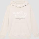 Sweatshirt - Capuchon - Motiefprint - Sweatstof - Wijde Pasvorm