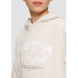 Sweatshirt - Capuchon - Motiefprint - Sweatstof - Wijde Pasvorm