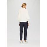 Sweater - Ecru - Col - Ronde Hals - Lange Mouwen - Zonder Capuchon