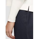 Sweater - Ecru - Col - Ronde Hals - Lange Mouwen - Zonder Capuchon