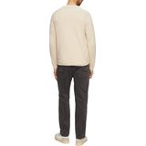 Gebreide Trui - Effen - Knitwear - Lange Mouw