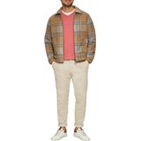 Sweater - V-hals - Groen - 100% Katoen