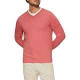 Sweater - V-hals - Groen - 100% Katoen