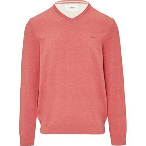 Sweater - V-hals - Groen - 100% Katoen