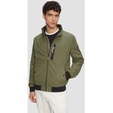 s.Oliver RED LABEL - Outdoor-jack - Effen - Katoenmix - Regular Fit